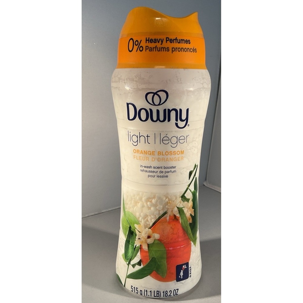 Downy Light in Wash Scent Booster Beads Orange Blossom, 18.2 oz
